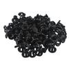 Bumper Retainer Clips Rivets Set Black Replacement Fastener Accessories
