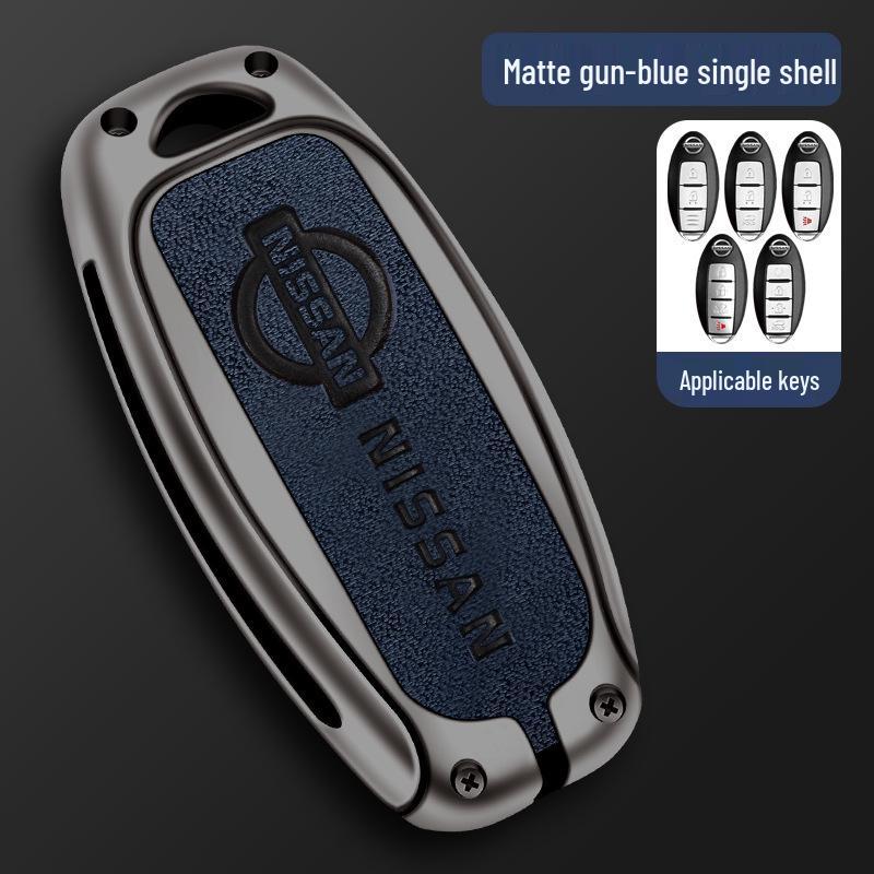 Nissan Schlüsseletui für Sylphy, Qashqai, X-Trail, Teana, N7, Tiida - Vollabdeckung