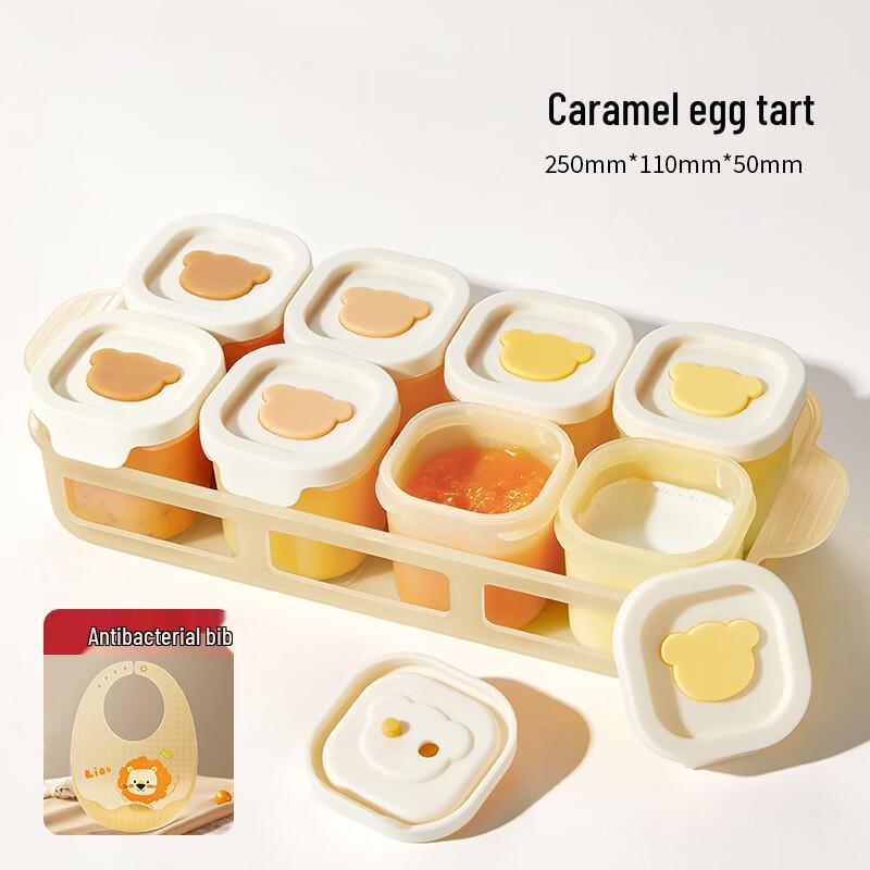 Silicone Food Storage Container with Dividers