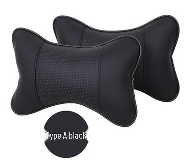 

Дэнни Кожа Универсальная Подушка Подголовника Автомобиля - Дышащая, Одинарная Упаковка, Всесезонный Комфорт. чёрный