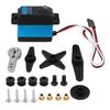 RC Digital Steering Gear Coreless Model Servo 35KG High Torque for 1 8 1 10 1 12 Remote Control Cars Boats