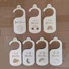 7/8Pcs Wood Infant Wardrobe Divider Label Assortment Nursery Clothes Organizers  Baby Clothes