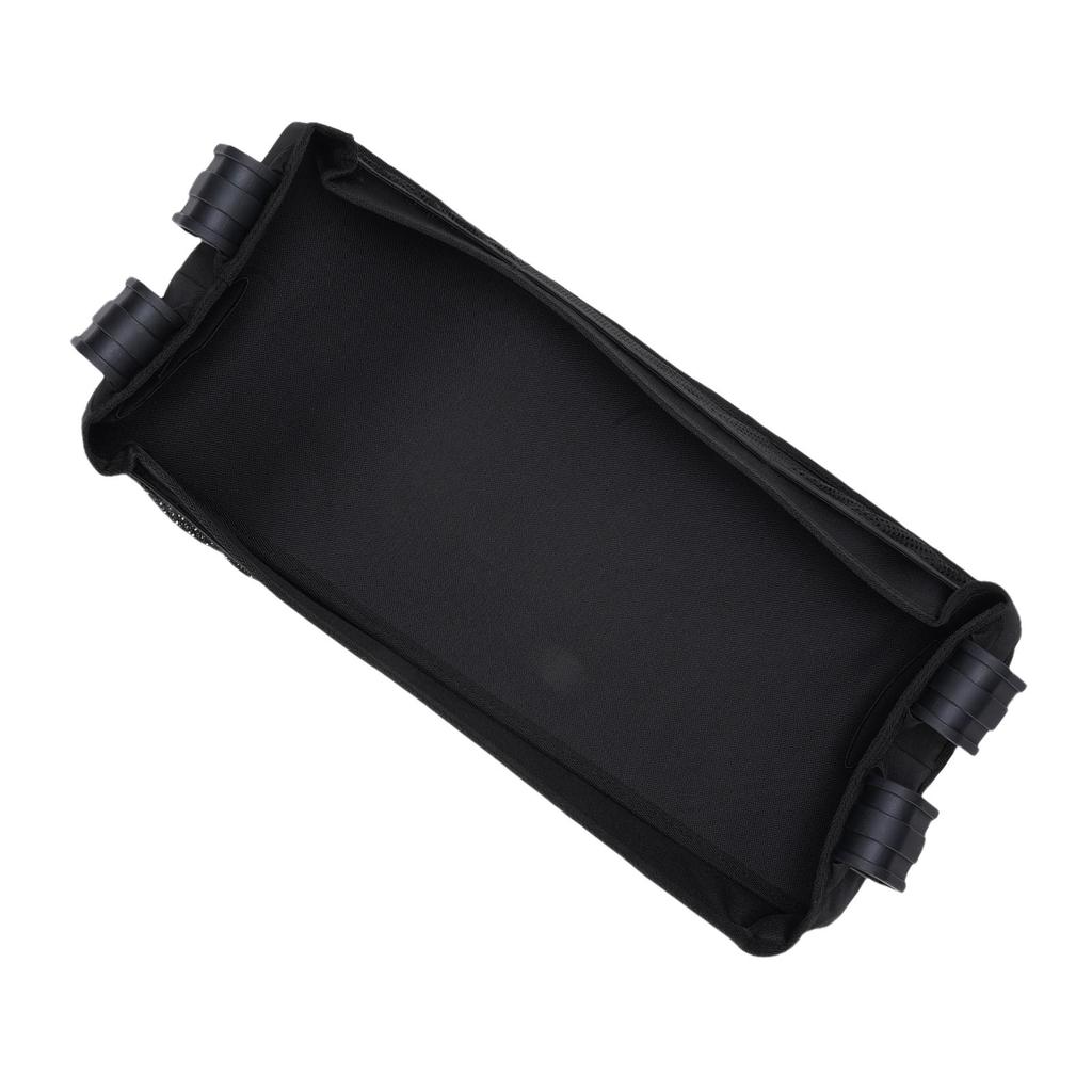 Baby Stroller Tray with Cup Holder Oxford Cloth Toddler Stroller Travel Basket for Dining Toys Snacks Storage