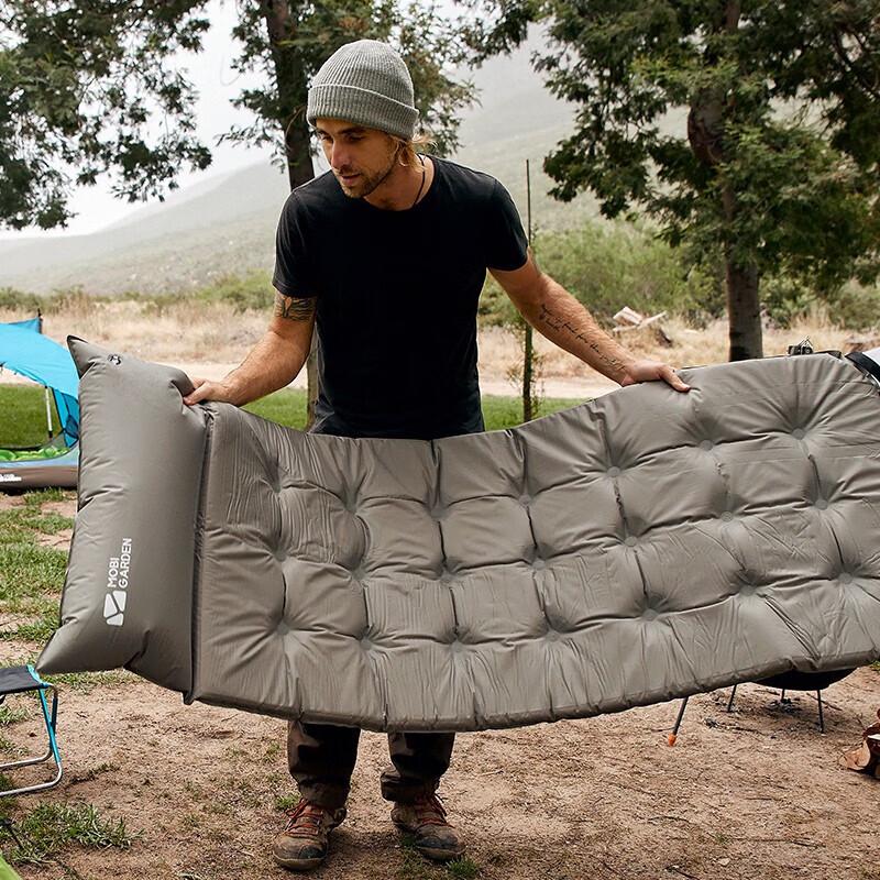 MOBIGARDEN Portable Single Camping Air Mat