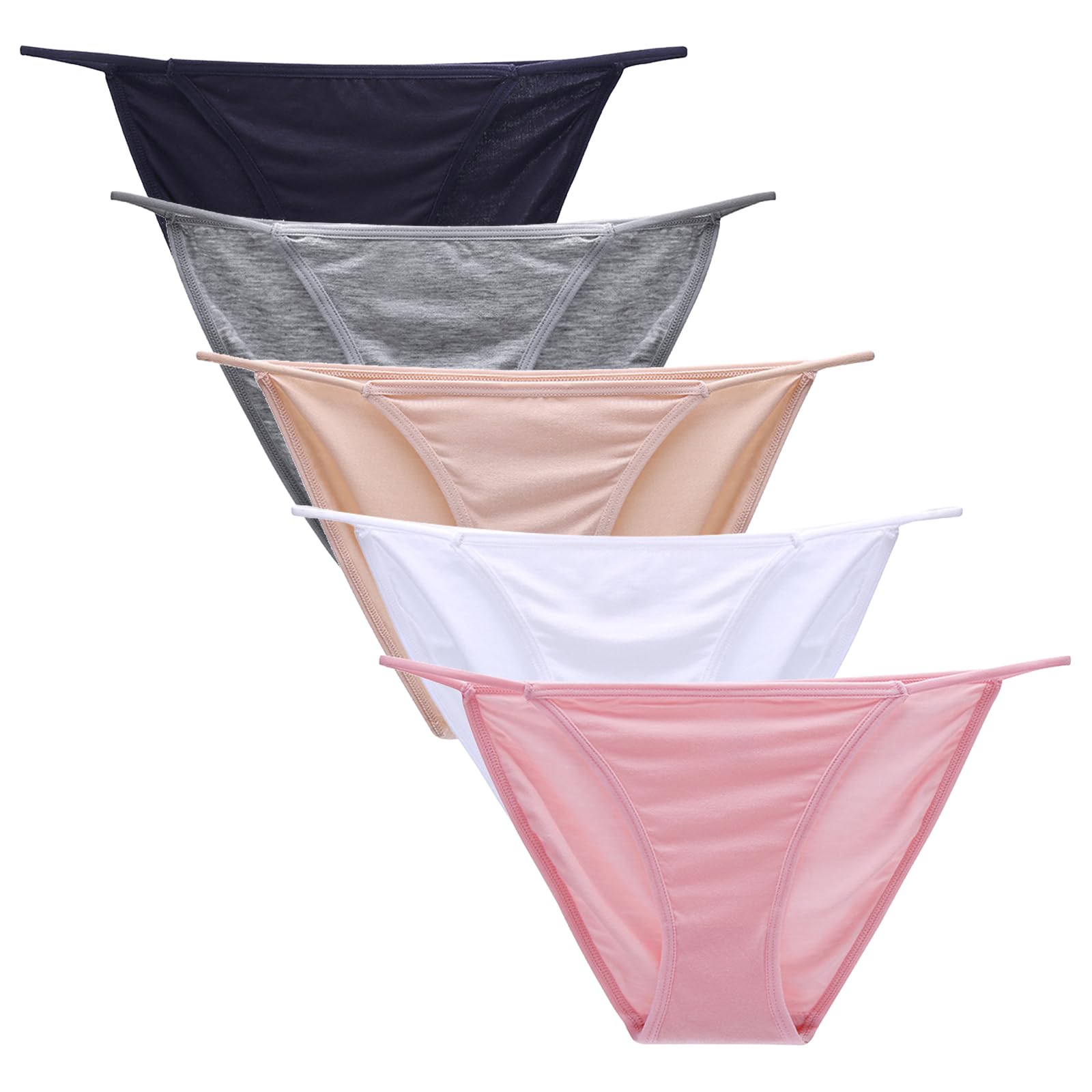 

Sexy Cute Girly Set of 5 [Josigge] Women s Underwear, T-back Shorts, Shorts, Women s Pants, Bikini-style Underwear, Atmosphere,