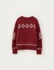 Sseomweeobeoteo Penguin Wool Sweater - Red