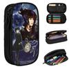 Malice Mizer Visual Kei Japanese Rock Band Gothic Pencil Case Studen Gifts Pen Box Pencil Bag Stationery Supplies Pen Holder Bag