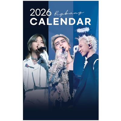 2026 Wall Calendar [K-STAR Wall Calendar] (BIGBANG)