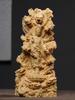Dragon God Buddha Statue [Nine Dragon Kannon Bodhisattva] Kannon Ornament for Good Fortune and Prosperity, for Buddhist Altar, Hinoki Wood Carving (He