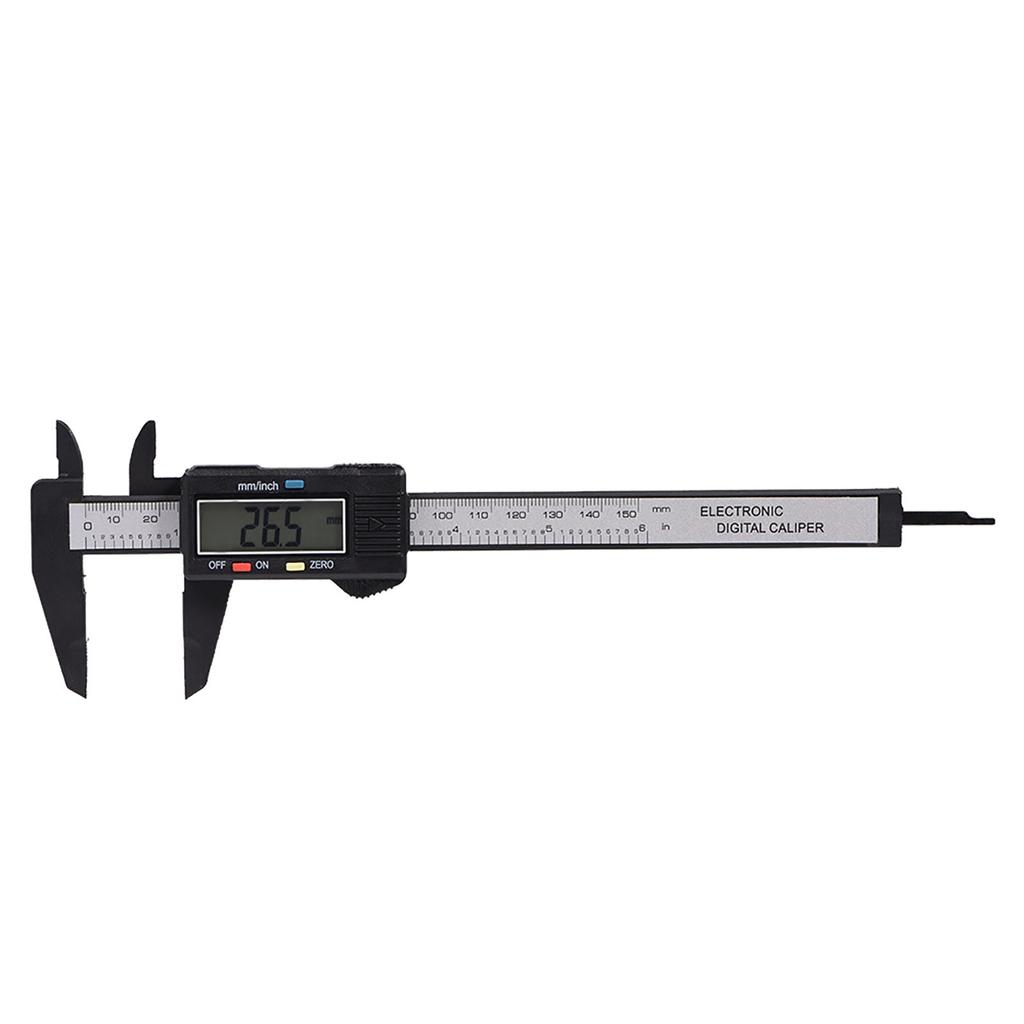 Digital Caliper with Extra Large LCD Screen for Measuring Inside Outside Depth Steps