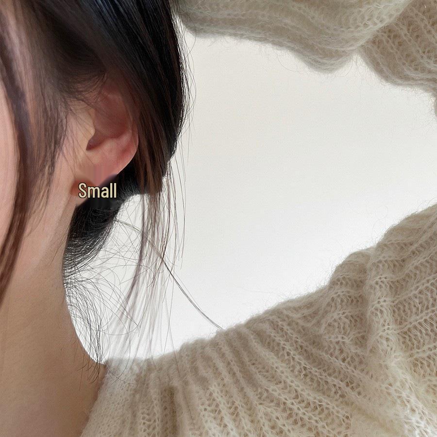 Geometric Line Cross Stud Earrings for Women - Simple, Cool, Versatile, and Stylish Ins-Inspired Earring Accessories