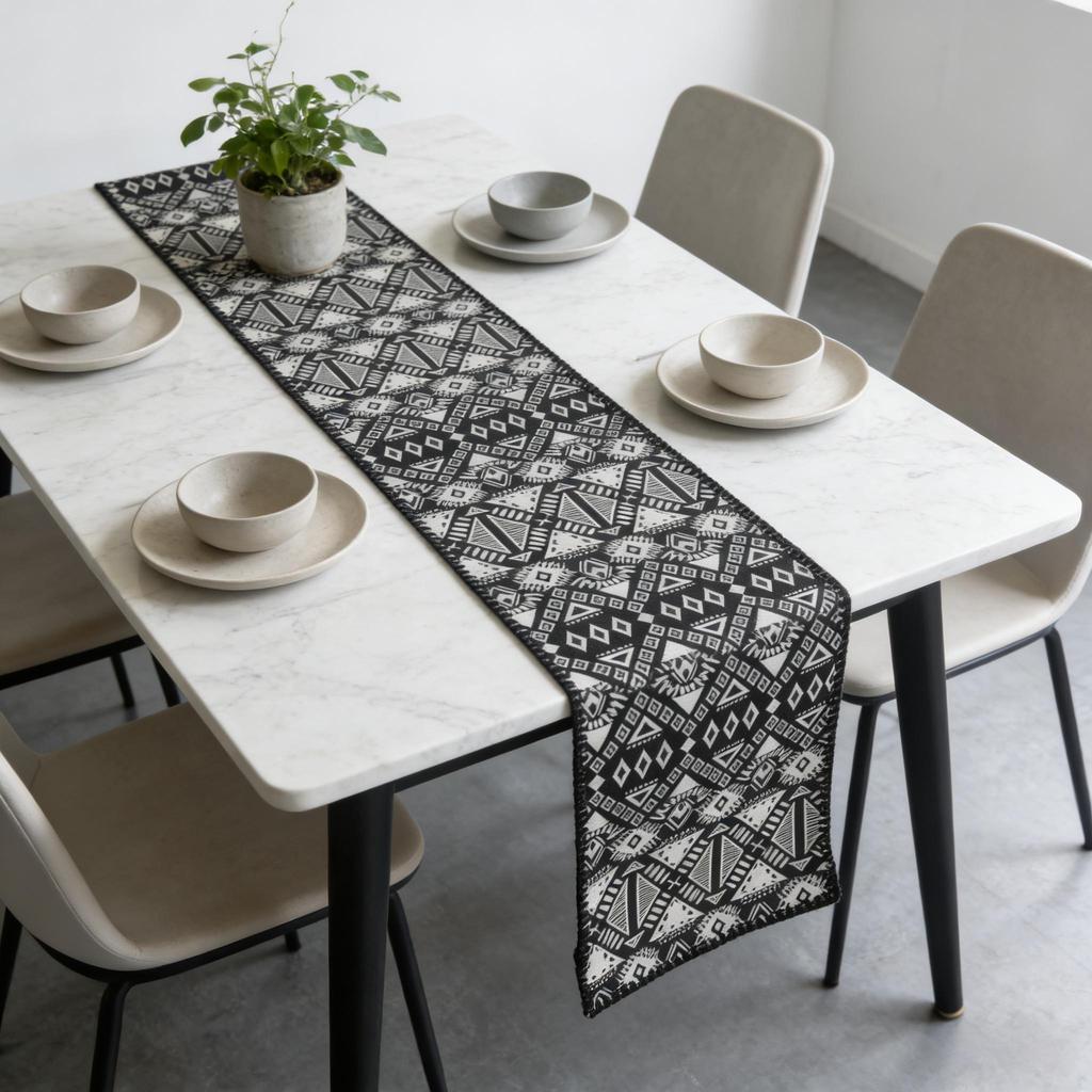Dining Table, TV Cabinet & Center Table Decorative Nordic Cotton Linen Multi-Functional Table Runner