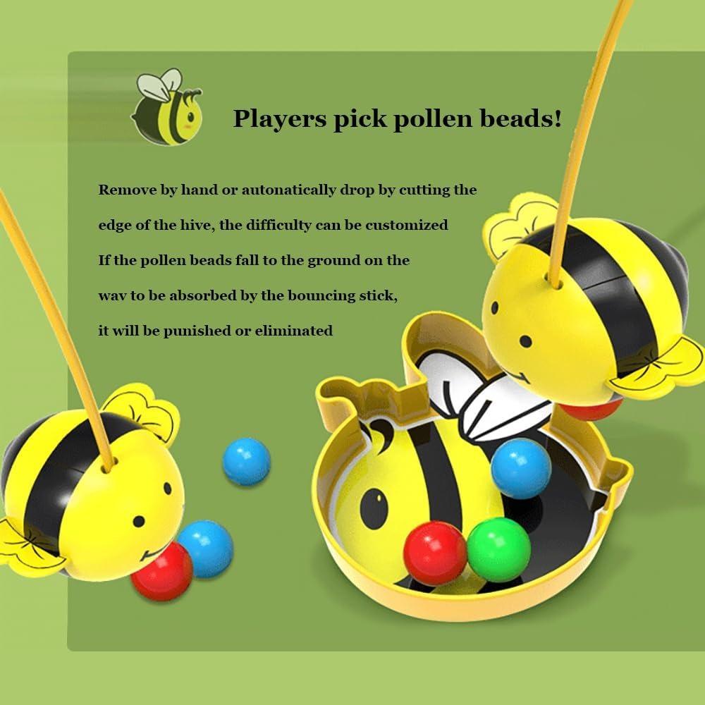 Magnetic Bee Catcher Game Outdoor Backyard Fun For Kids Games & Family Adjustable Headband Family Party Travel Games For Indoor Set