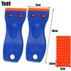 Car Window Glass Cleaning Scraper Sticker Remover Label Cleaning Multi-functional Plastic Scraper Glue Remover Cleaning Tools