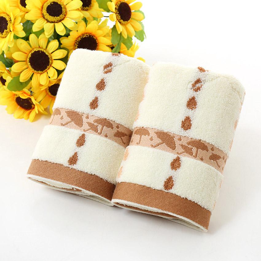 

Набор полотенец-зонтиков с принтом из хлопка, мягкий, для красоты, лица, спа-полотенце, для душа, спорта, для плавания, дома, в отеле, ванной комнаты для взрослых и детей 1pcs 33x74cm кофейный