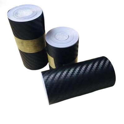5m 3D Carbon Fiber Vinyl Car Wrap Film Roll Self-Adhesive Automotive Stickers for Motorcycle Truck Van SUV Exterior Decoration