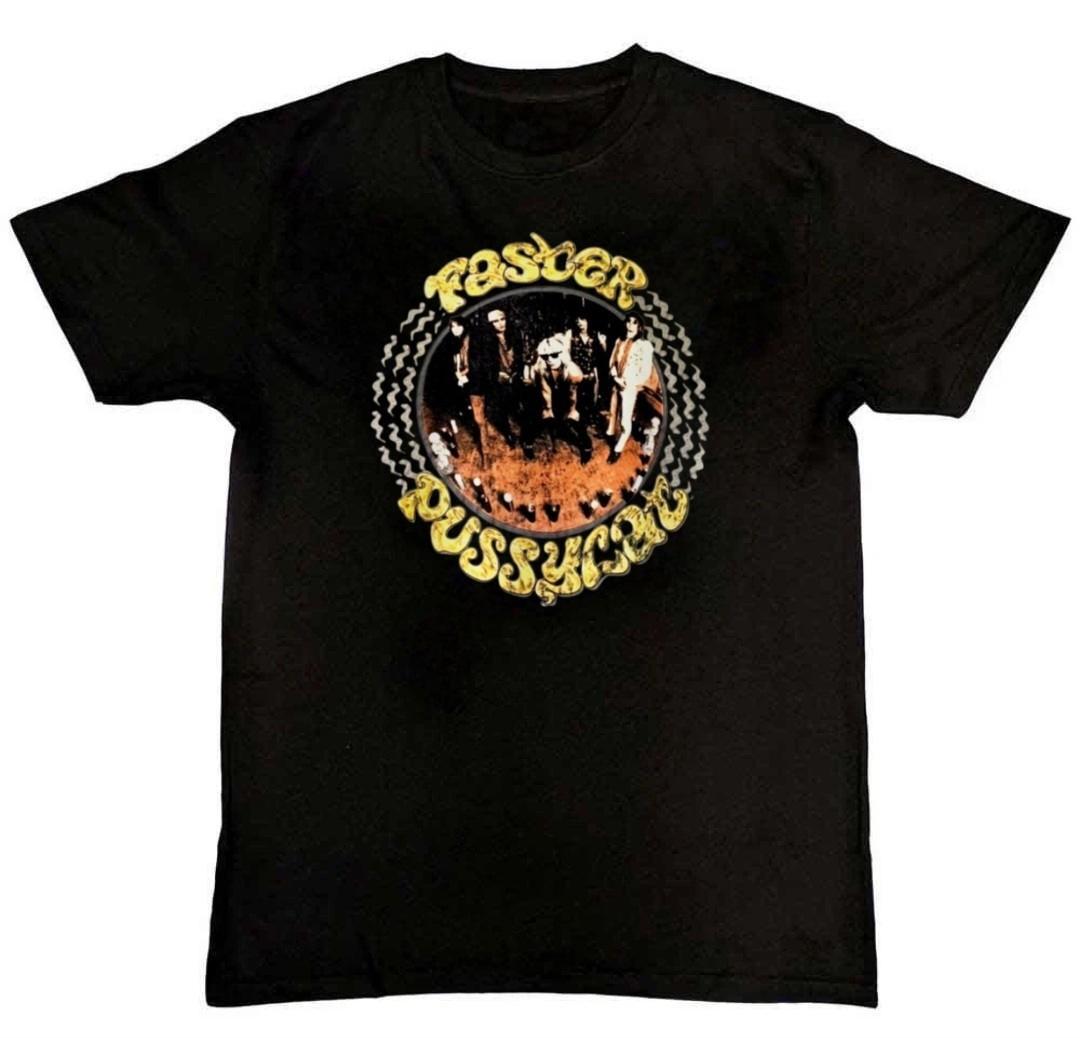 Vintage Faster Pussycat Band Members Mens T-Shirt S