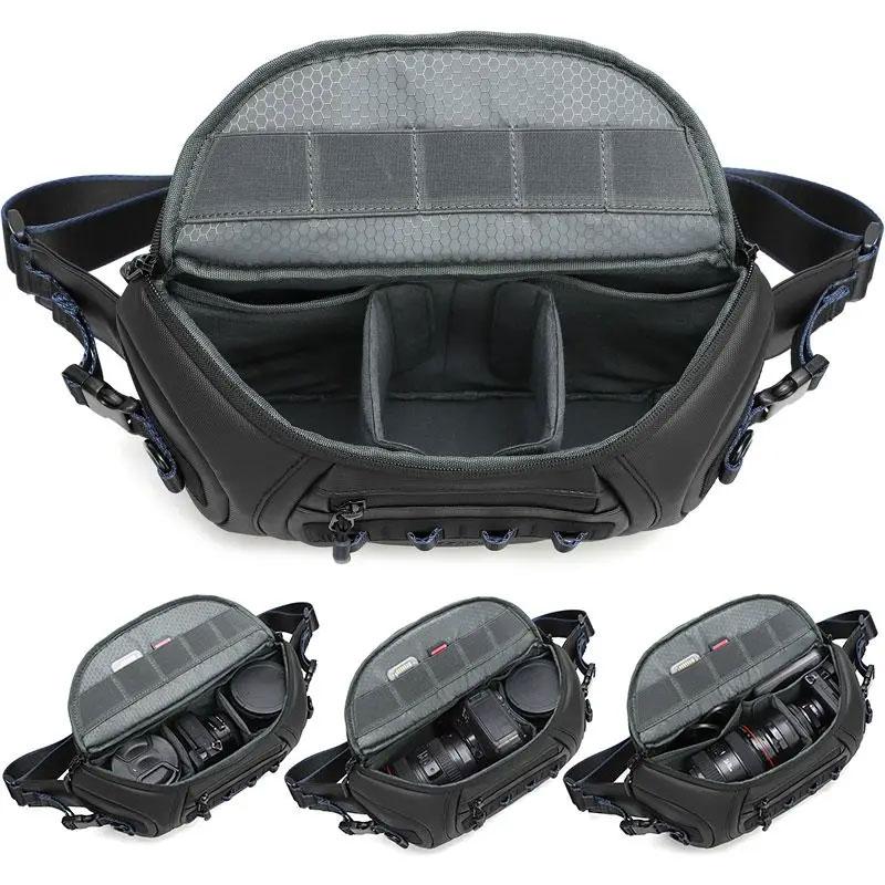 Camera Chest Bag Multi-purpose Waterproof For Dslr Mirrorless Cameras Lens Outdoor Travel Photography
