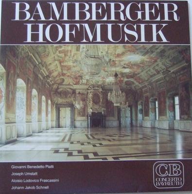 LP Record BAMBERGER BAROCKENSEMBLE Bamberger Hofmusik Musik Am Furst CB12001 Concerto Bayreu Germany Classical Used