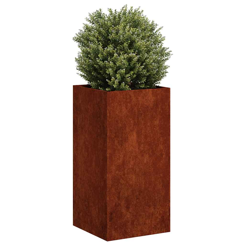 Pot Rusty 120X40X80 Cm Stainless Steel