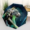Parapluie Roi Squelette AFK Journey, Parapluie Pliable Soleil Pluie Personnage de Jeu Fantastique