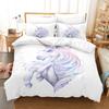 3D Cartoon Horse Duvet Cover Set With Pillowcase Twin Full Queen King Size Bedding Sets