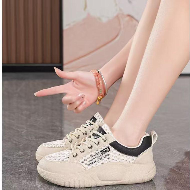 Summer women's shoes little white shoes new Korean version in female students mesh breathable heightening sports shoes casual board shoes women