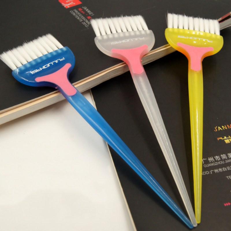Professioneller Haarfärbepinsel Haarfarb-Applikator Pinsel Flauschiger Frisierkamm Friseurwerkzeuge Solon Haarstyling-Accessoires