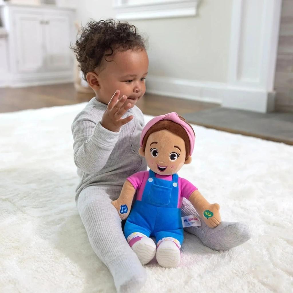 Ms Rachel Speak&Sing Doll 30cm Tall Interactive Toy Toddler Toys for Girls & Boys Ages 6 Months to 3+ Years Plush Doll Kids Toys