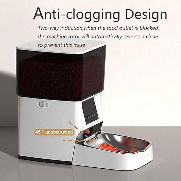Mangeoire automatique - 4L - WiFi - Acier Inoxydable 304