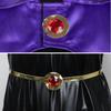 Teen Titans Raven Cosplay Costume With Cap Deluxe Jumpsuit Cloak Belt Suit Halloween Uniform For Women Girls