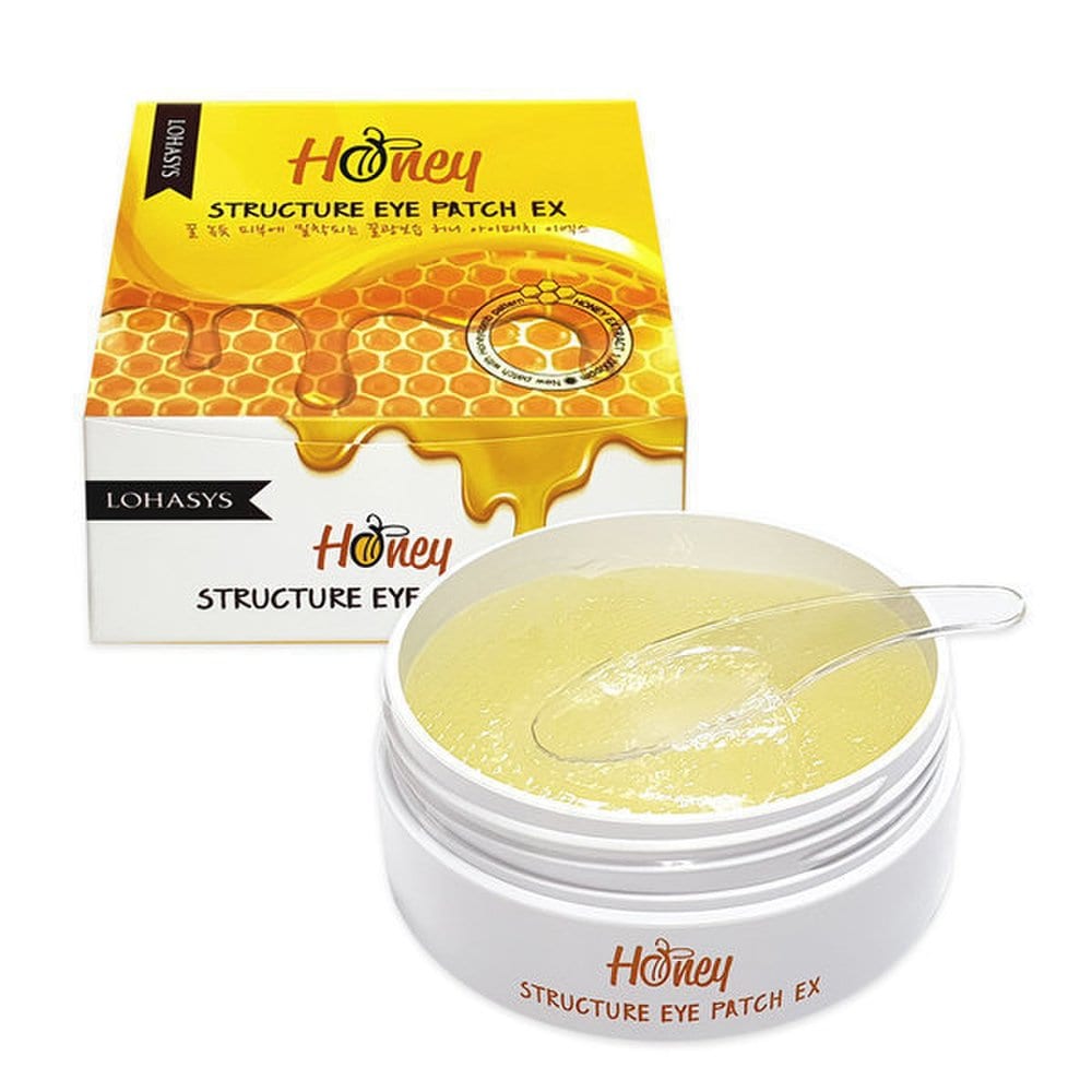 LOHASYS Honey Structure Hydrogel Eye Wrinkle Eye Patch 60 sheets