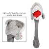Cabeça de Tubarão Animal Capa de Cabeça Headcover para Driver de Madeira de Golfe