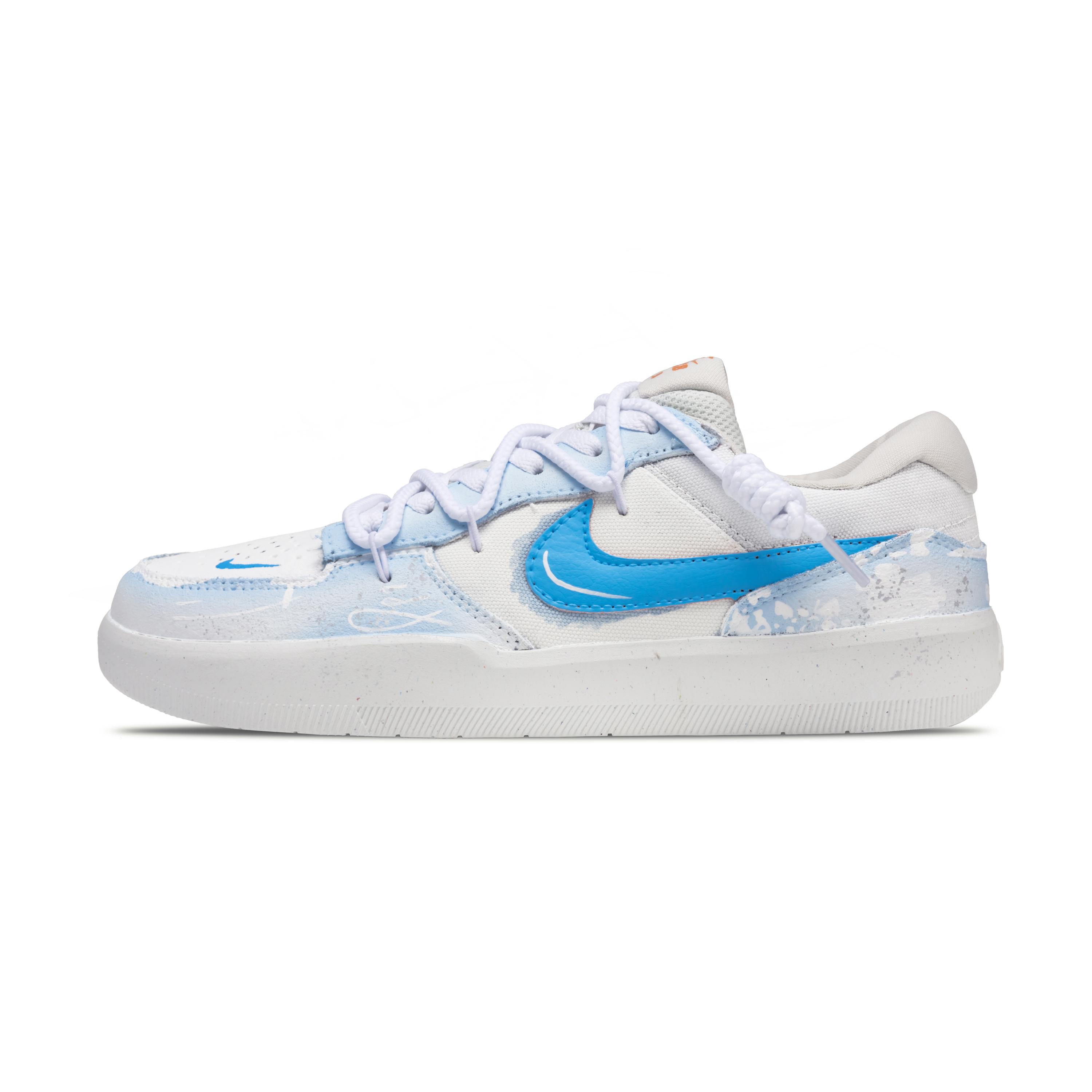 

Nike SB Force 58 River Water Like Orchid Abrasion Resistant Low top Skateboard Shoes Unisex DV5477-007(Team1068-) 38