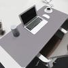 Mouse Pad Extra Large Office Desk Pad Laptop Mat Keyboard Pad Home Office Writing Desk Mat Leather Stain-Resistant Customizable Dark Gray 100*50cm