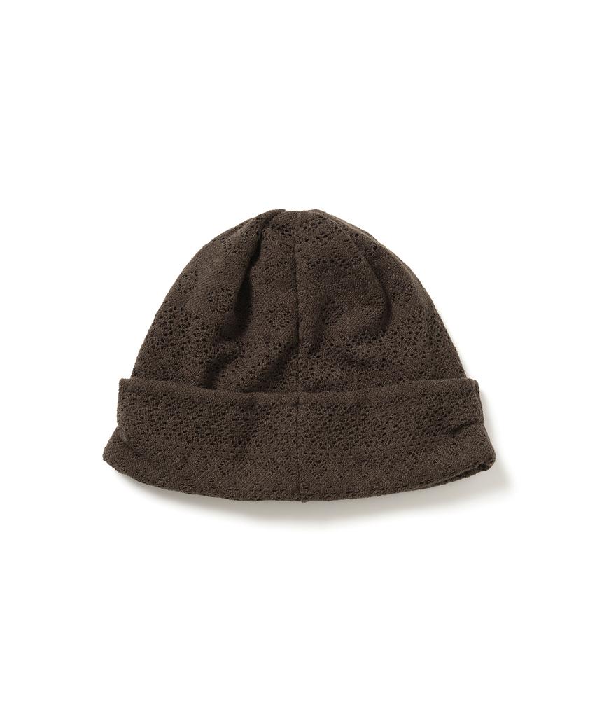 MILLO WOMEN Pointel Symbol Beanie [Brown]