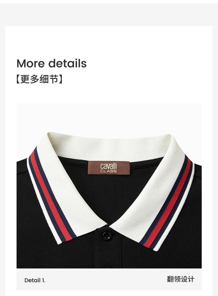 100% Cotton Men's Short Sleeve Polo Shirt with Color Contrast and Embroidery
