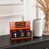 Halloween Entryway Decor Countdown Calendar Block, 3D Printed Advent Calendar, Spooky Daily Count Down To Table for Mantel, Tiered Tray Centerpiece