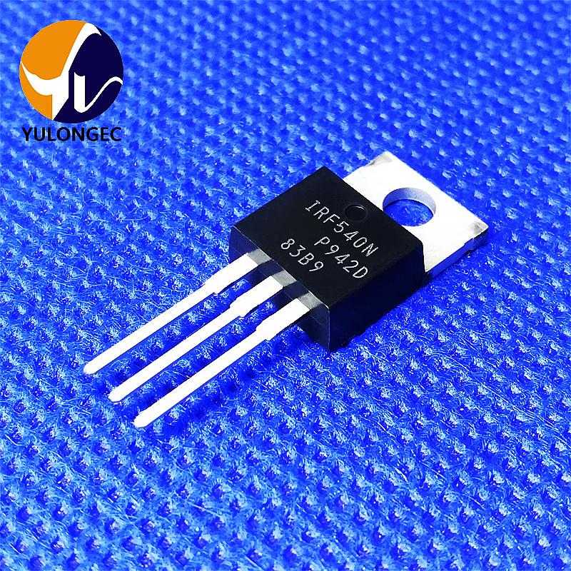 Lot De 10 MOSFET IRF540N Neufs – 33A / 100V – Parfaits Pour Vos Projets électroniques Puissants !
