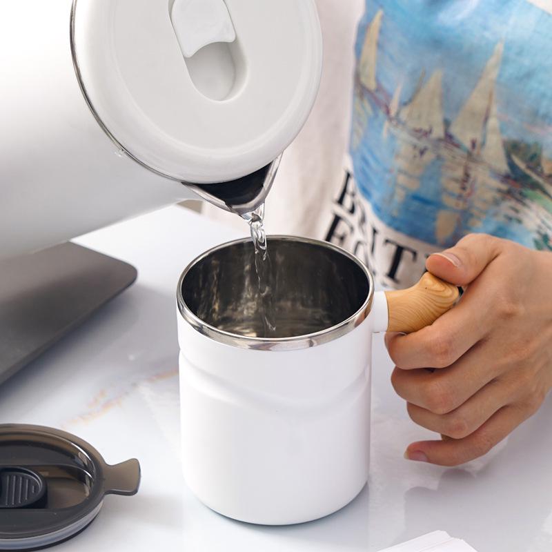Creative 316 Stainless Steel Mug with Lid for Coffee, Tea, and Water
