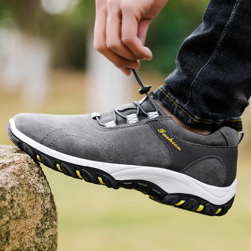 Модные мужские лоферы слипоны из замши — фото 8