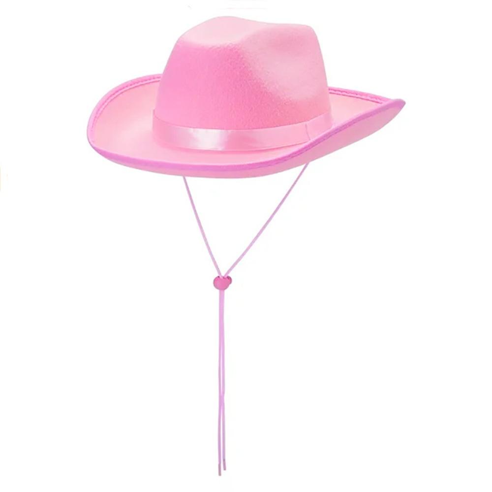 

Large Brim Hat Lightweight Cowboy Hat Jazz Felt Cap Women Cosplay Cap For Costume Party Outdoor Party