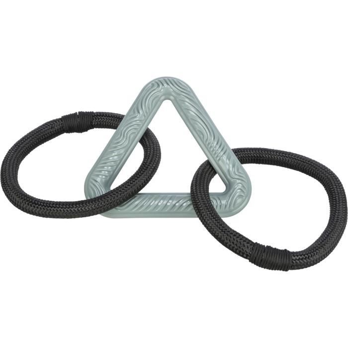 Jouet Pour Chien - Trixie - CityStyle - Triangle - Anneaux Corde - Pack De 3