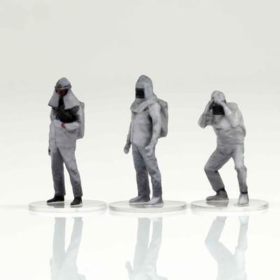 Figreal 1/64 Firefighter 005 3-piece Set