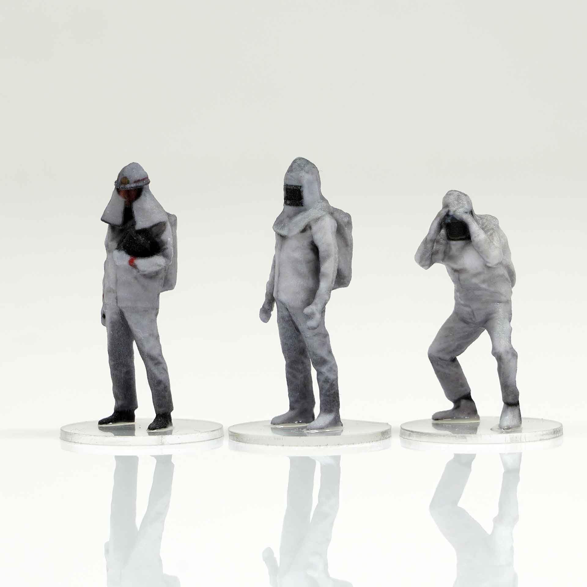 

Figreal 1/64 Firefighter 005 3-piece set