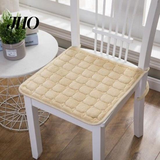 Plush Cushion Chair Seat Mat Comfortable Square Pad Non-slip Non-Slip Sofa for Home Office Outdoors Floor