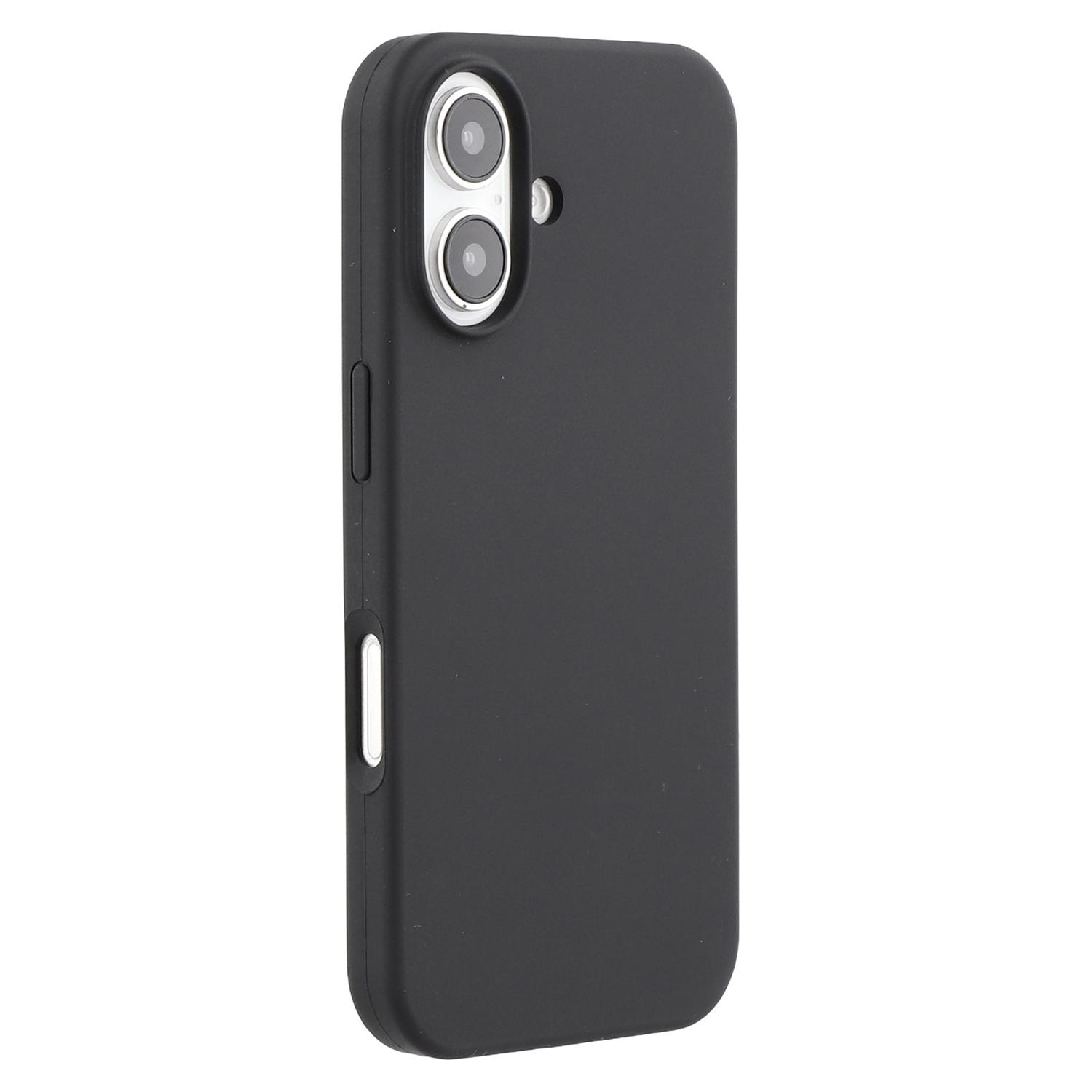 

Bulk Purchasing For iPhone 16 Plus Case Compatible with MagSafe Fiber Lining Silicone Phone Back Cover Black
