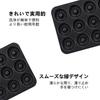 CHEFMADE 12-Cup Donut and Madeleine Pan, Perfect for Cupcakes, Brownies, Cookies, and Non-Stick Cakes, Black, 32.5*25.7*2.2cm
