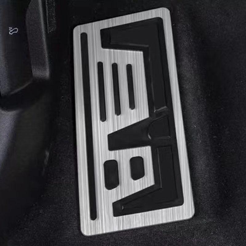 For LiXiang L7 2023 2024 Aluminum Rubber Accelerator Brake Pedal Non-Slip Sleeve Left Foot Rest Pad Luxury Interior