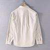 Men's Asymmetric Button Detail Roll Up Sleeve Camp Collar Shirt Casual Streetwear Top